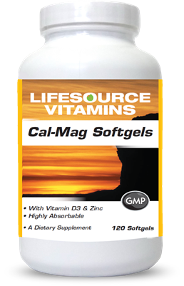 Cal-Mag Softgels - Calcium & Magnesium - 120 Softgels
