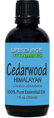 Cedarwood-  1 fl oz-  LifeSource Essential Oils