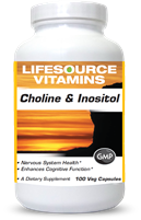 Choline  & Inositol  - 250 mg - 100 Capsules