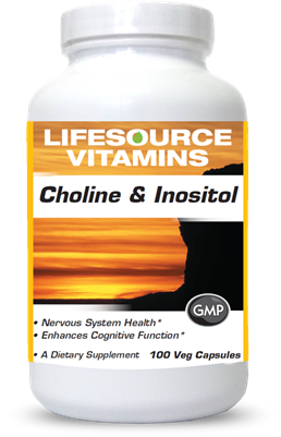 Choline  & Inositol  - 250 mg - 100 Capsules