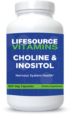 Choline  & Inositol  - 250 mg - 100 Capsules