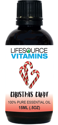 Christmas Candy *Seasonal Blends*-  0.5 fl oz-  LifeSource Essential Oils