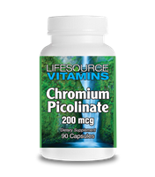 Chromium Picolinate- 200 mcg - 90 Capsules