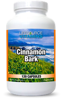 Cinnamon Bark 1000 mg - 120 Capsules (60 Servings)