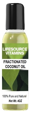 Fractionated Coconut Oil - Carrier Oil- 4 fl oz-  LifeSource Essential Oils