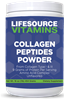 Collagen Peptides Powder- 454 grams (45 Servings) ~ - UNFLAVORED ~ 16 oz  <FONT COLOR="#ff0000 "> (Buy 3 & Save Code:3PEPT)  </FONT COLOR="#ff0000 ">