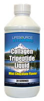 Collagen Tripeptide Liquid- Mint Chocolate - 30 Servings - Marine Collagen - 7.6 fl. oz