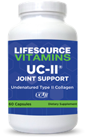 UC-II  40 mg - Joint Support - Type II Collagen - 60 Capsules