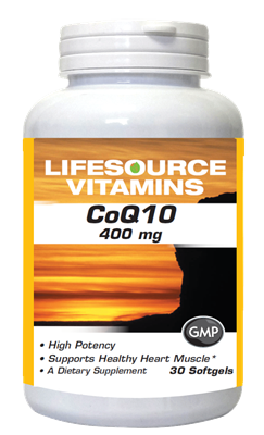 CoQ10 400mg 30 Softgels