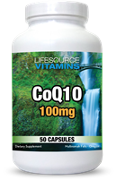 CoQ10 100 mg  - 50 Capsules