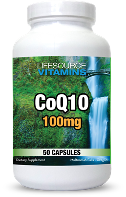 CoQ10 100 mg  - 50 Capsules