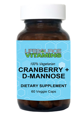 Cranberry and D-Mannose - 60 Veggie Capsules