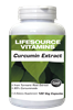 Curcumin from Standardized Turmeric Root Extract  120 Veg Capsules - 665mg VALUE SIZE