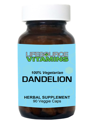 Dandelion (Organic) - 90 Veggie Capsules