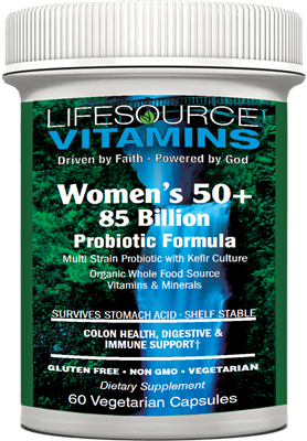 Women's  50+ - 85 Billion Probiotic Formula - 60 Vegetarian Capsules (Senior)