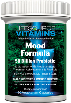 Mood Formula Probiotics (50 Billion) - 60 Veg Capsules