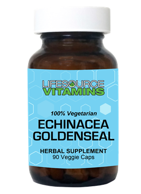 Echinacea  & Goldenseal (Organic) - 90 Veg Capsules