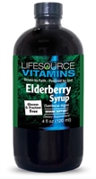 Elderberry Syrup (Sambucus nigra) ORGANIC - 6,400 mg- 4 fl oz
