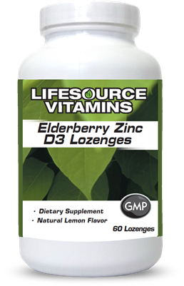 Elderberry - Zinc - D3 Lozenges - 60 Lozenges