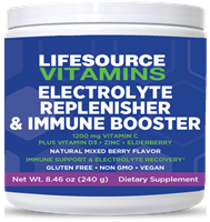 Electrolyte Replenisher & Immune Booster - 8.46 oz -Natural Mixed Berry Flavor -60 Servings