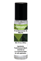 Frankincense & Myrrh- Roll-on ~ 10 ml-  LifeSource Essential Oils
