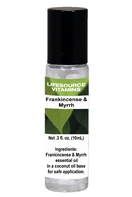 Frankincense & Myrrh- Roll-on ~ 10 ml-  LifeSource Essential Oils