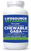 GABA  200 mg - Fermented - PharmaGABA - 30 Chewable Tabs - Tropical