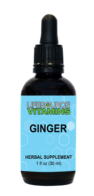 Ginger 665 mg - ORGANIC Liquid Extract - 1 fl. oz.