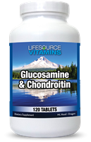 Glucosamine 1,500 mg & Chondroitin 1,200 mg - 120 Tabs