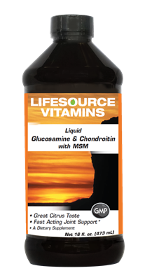 Glucosamine, Chondroitin & MSM Liquid 16 fl oz