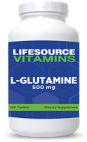 L-Glutamine 500 mg - 100 Tablets