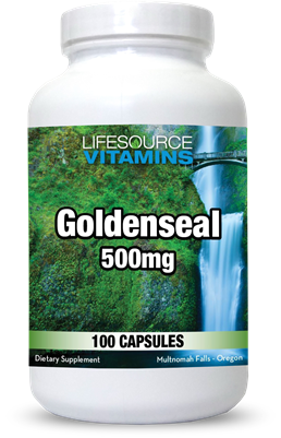 Goldenseal 500 mg - 100 Capsules