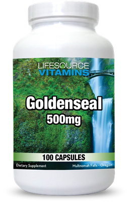 Goldenseal 500 mg - 100 Capsules