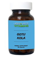 Gotu Kola 400 mg (Organic) - 90 Veggie Capsules