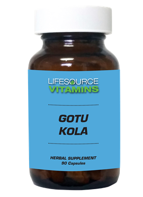 Gotu Kola 400 mg (Organic) - 90 Veggie Capsules