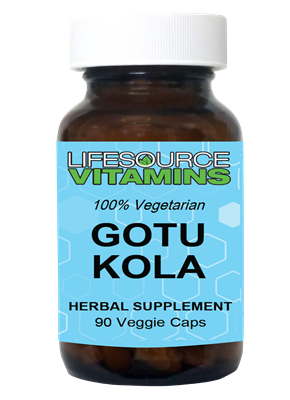 Gotu Kola 400 mg ORGANIC - 90 Veggie Capsules