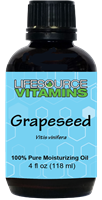 Grapeseed Oil- Carrier Oil- 4 fl oz-  LifeSource Essential Oils