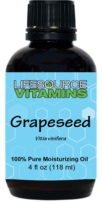 Grapeseed Oil- Carrier Oil- 4 fl oz-  LifeSource Essential Oils