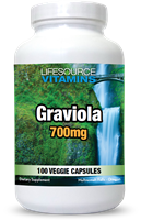 Graviola -Soursop - Superfood - 700 mg - 100 Capsules