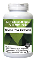 Green Tea Extract 400 mg - 100 Veg Capsules