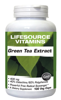 Green Tea Extract 400 mg - 100 Veg Capsules
