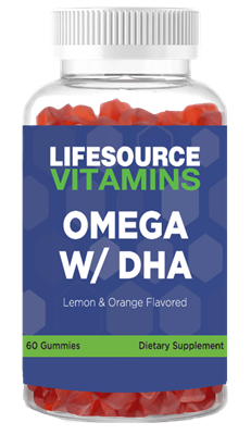 Omega w/ DHA - 60 Gummies - All Ages