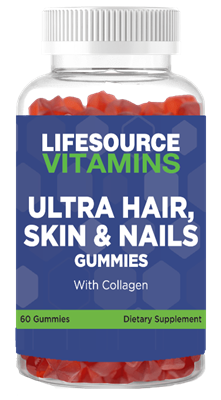 Ultra Hair, Skin, & Nails w/ COLLAGEN - 60 Gummies