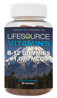 Vitamin B-12 Gummies (1,000 mcg) - 90 Gummies