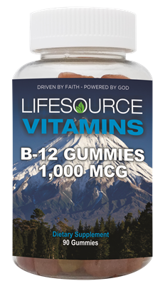 Vitamin B-12 Gummies (1,000 mcg) - 90 Gummies