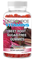 Beet Root  Gummies (Sugar Free) - 60 Gummies