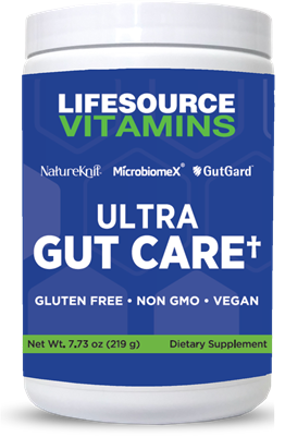 Ultra Gut Care - L-Glutamine - NatureKnit Polyphenol Fiber Matrix - 7.72 oz - 30 Servings