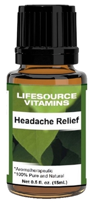 Headache Relief Blend-  0.5 fl oz-  LifeSource Essential Oils