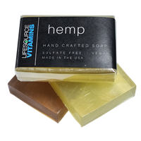 Soap - Blackstone- Handcrafted Hemp Soap <FONT COLOR="#ff0000 "> (Buy 4 & Save Code:4SOAP)  </FONT COLOR="#ff0000 ">