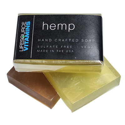 Soap - Cedarwood- Handcrafted Hemp Soap <FONT COLOR="#ff0000 "> (Buy 4 & Save Code:4SOAP)  </FONT COLOR="#ff0000 ">